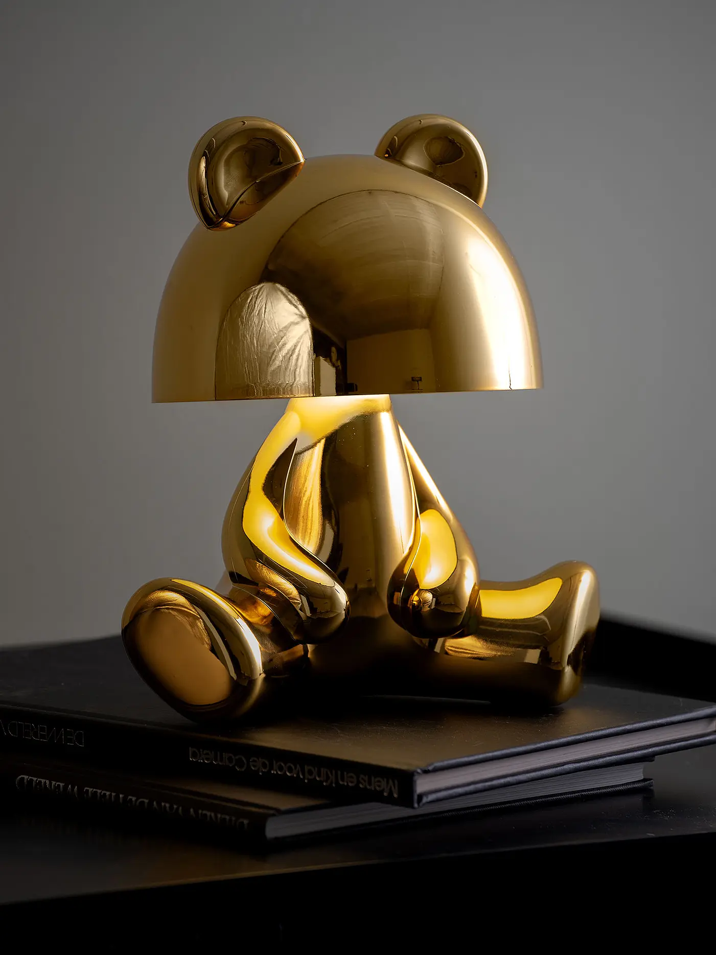 LEITMOTIV | LED Tischlampe BUNNY  Bluetooth Gold Plated | gold